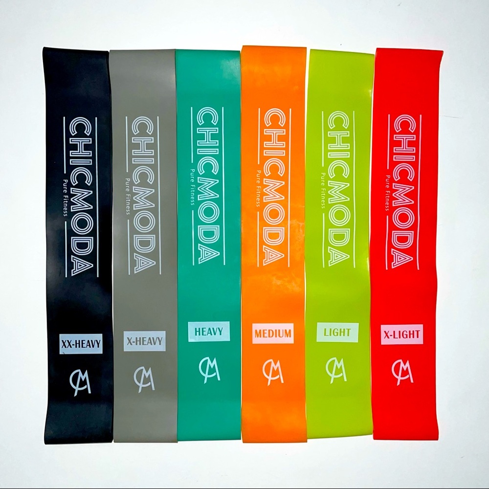 CHICMODA Resistance Bands—Set of 6